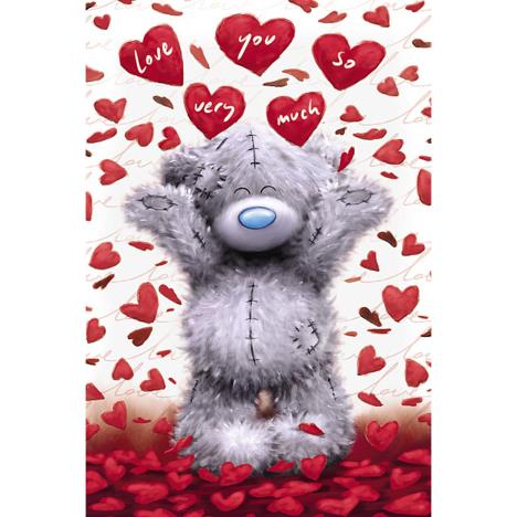Tatty Teddy Shower Of Hearts Me to You Bear Valentines Day Card £2.49